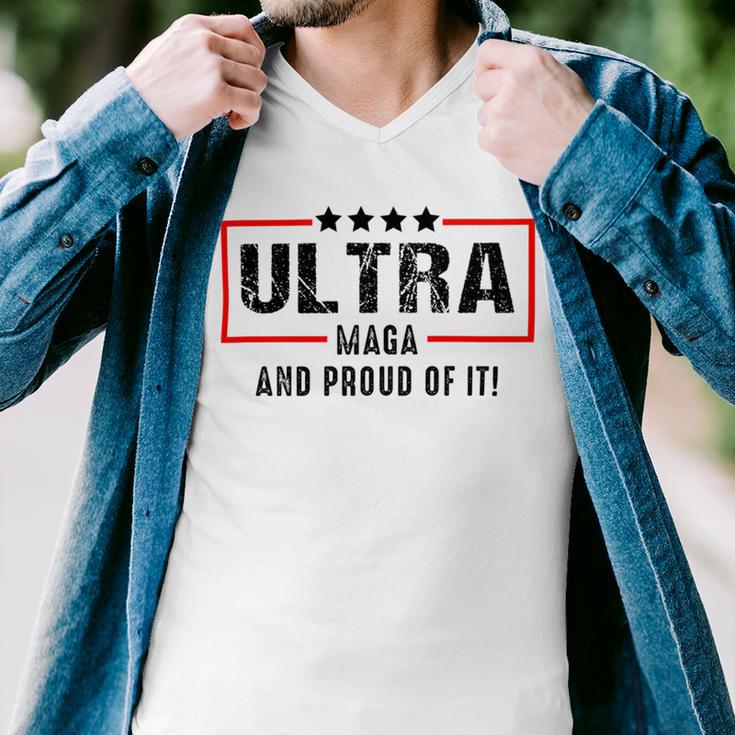 Ultra Maga And Proud Of It A Ultra Maga And Proud Of It V2 Men V-Neck Tshirt