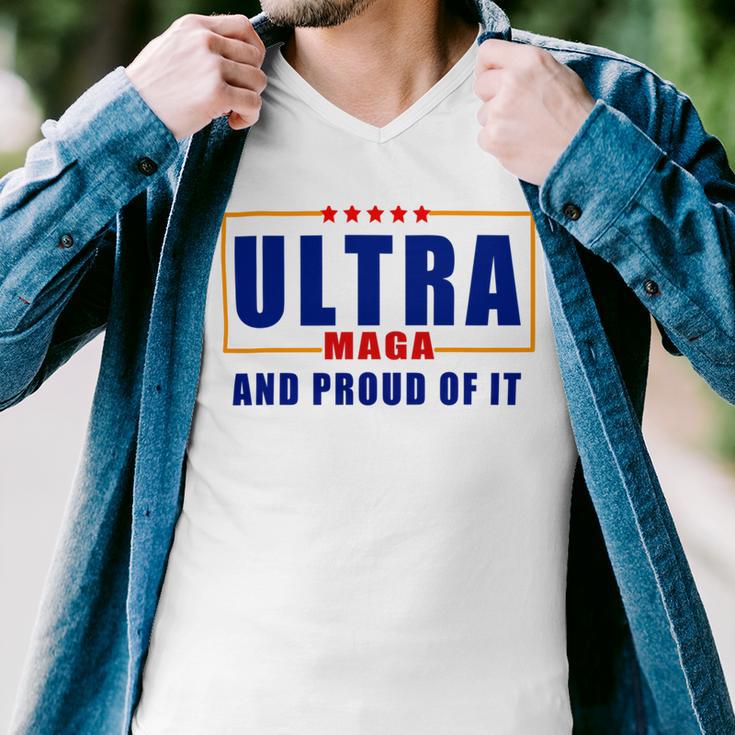 Ultra Maga And Proud Of It V11 Men V-Neck Tshirt