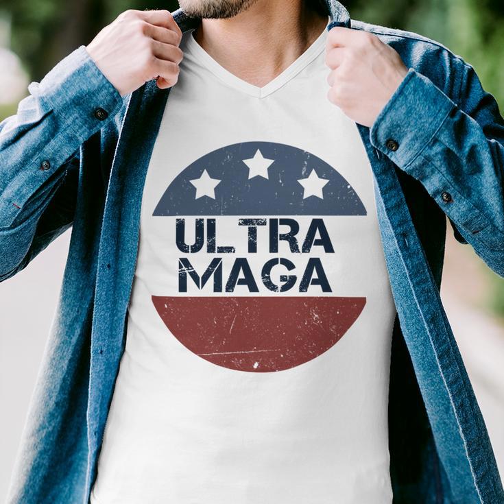 Ultra Maga And Proud Of It V24 Men V-Neck Tshirt