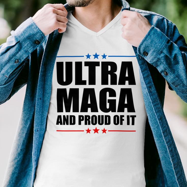 Ultra Maga And Proud Of It V25 Men V-Neck Tshirt