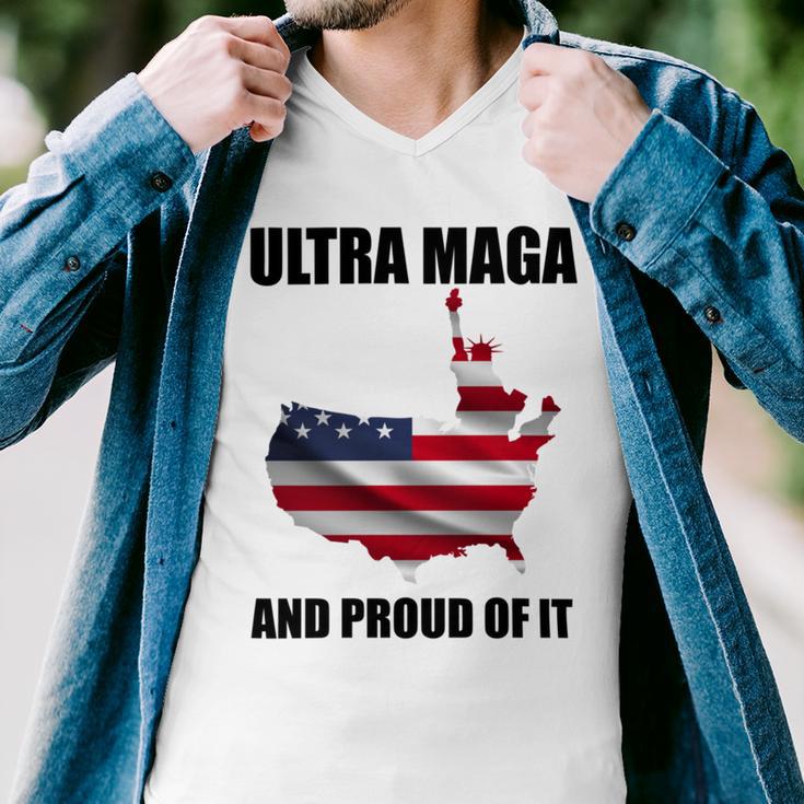 Ultra Maga And Proud Of It V3 Men V-Neck Tshirt