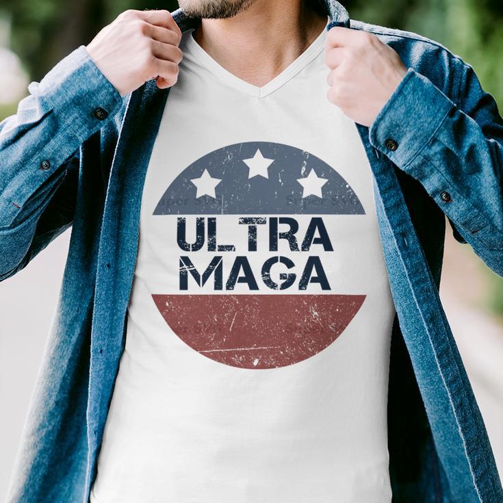 Ultra Maga And Proud Of It V4 Men V-Neck Tshirt