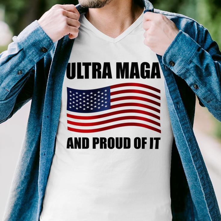 Ultra Maga And Proud Of It V7 Men V-Neck Tshirt