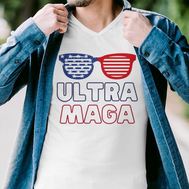 Ultra Maga V24 Men V-Neck Tshirt