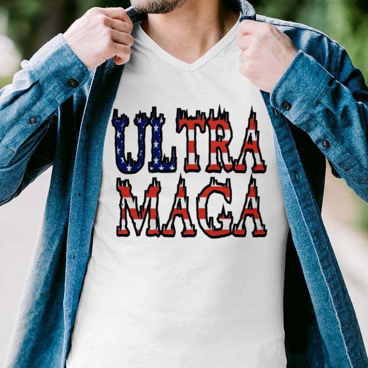 Ultra Maga V26 Men V-Neck Tshirt