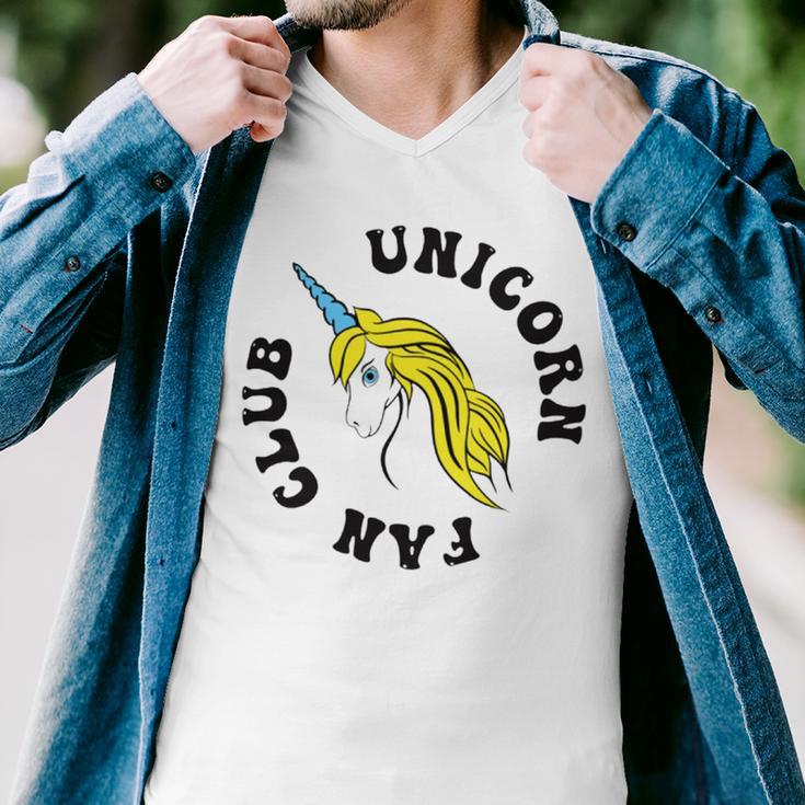 Unicorn Fan Club 17 Trending Shirt Men V-Neck Tshirt