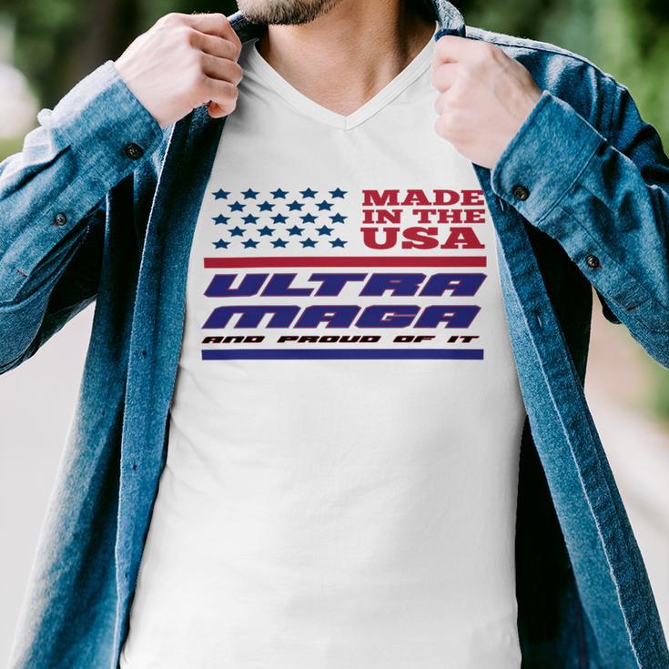 Vintageultra Maga And Proud Of It Made In Usa Men V-Neck Tshirt