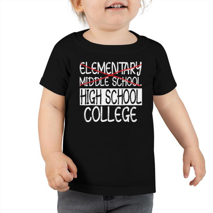 2022 Junior High Graduation - Funny Middle School Graduation Toddler Tshirt