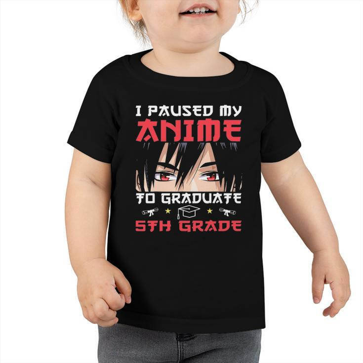 5Th Grade Graduation Anime 2022 Graduate Boys Toddler Tshirt