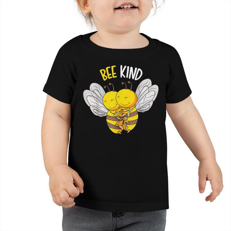Bee Bee Bee Kind Bumble Bee Kindness Kids Girls Boys V3 Toddler Tshirt