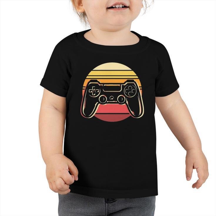 Colorful Controller Gaming Game Player Toddler Tshirt