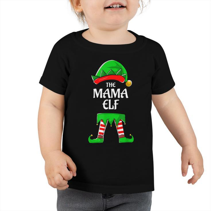 Mama Elf Matching Group Xmas Funny 510 Shirt Toddler Tshirt