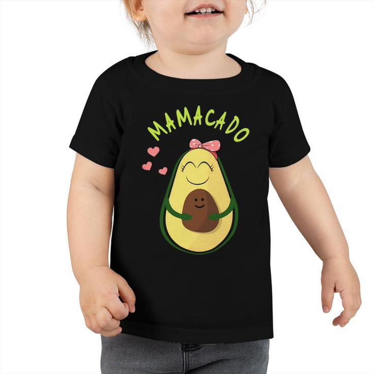 Mamacado Cute Avocado Pregnant Mom 502 Shirt Toddler Tshirt