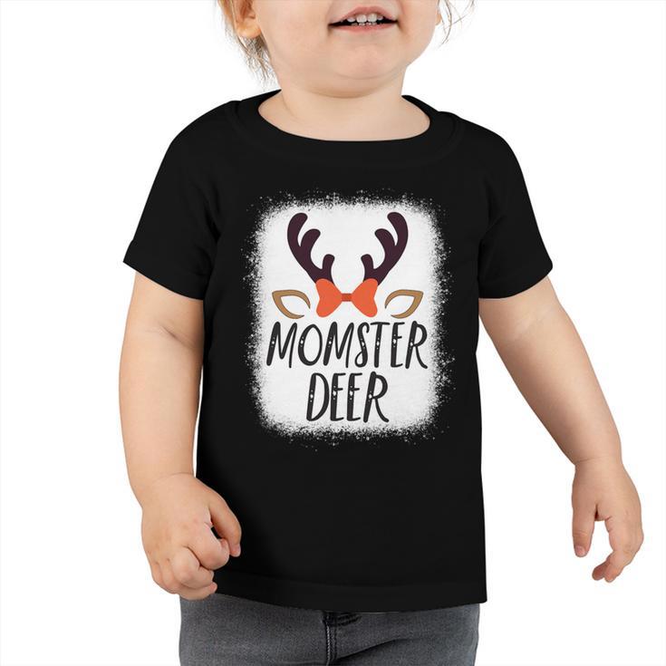 Momster Reindeer Matching Family 883 Shirt Toddler Tshirt