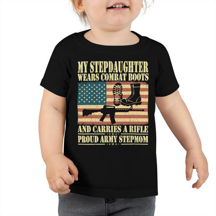 My Stepdaughter Wears Combat Boots 680 Shirt Toddler Tshirt