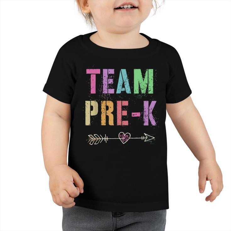 Team Pre-K Teachers Kids Pre-School Prek Learning Is My Jam  Toddler Tshirt