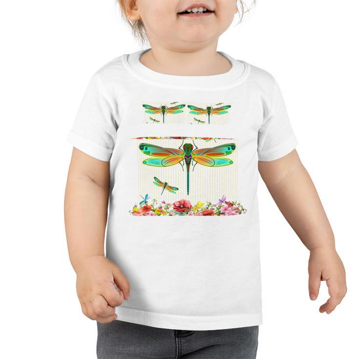 Dragonfly Wallpaper Toddler Tshirt