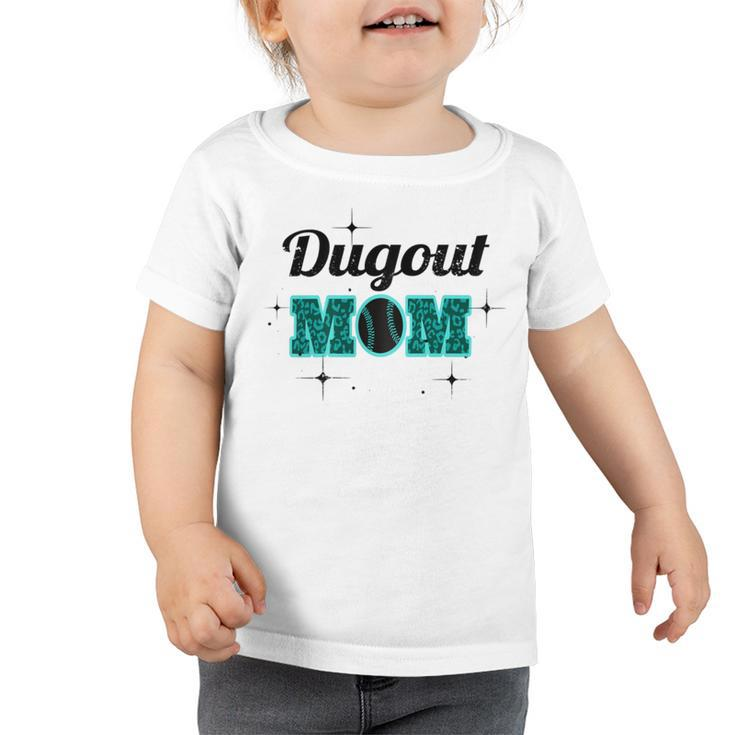 Dugout Mom Toddler Tshirt