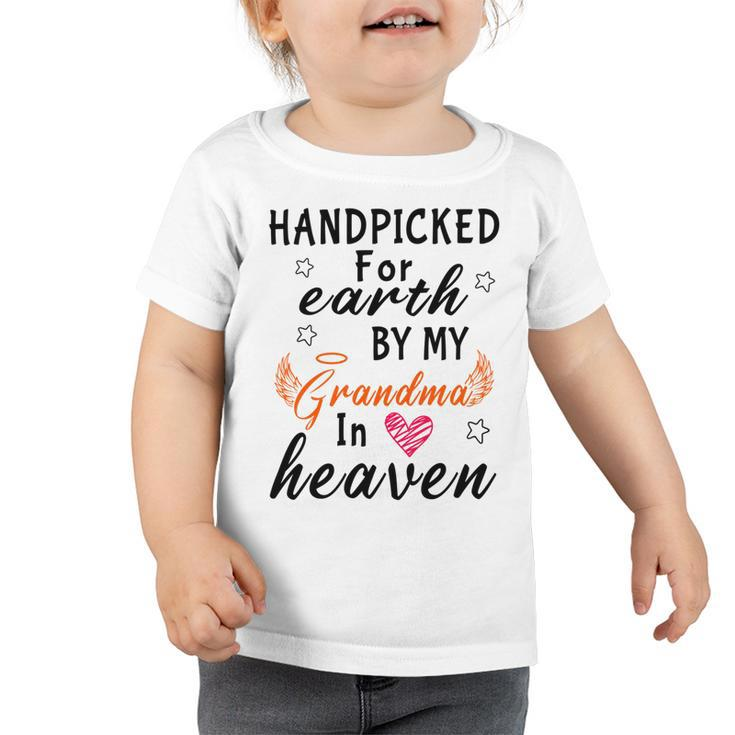 Handpicked Earth Grandma Heaven Toddler Tshirt