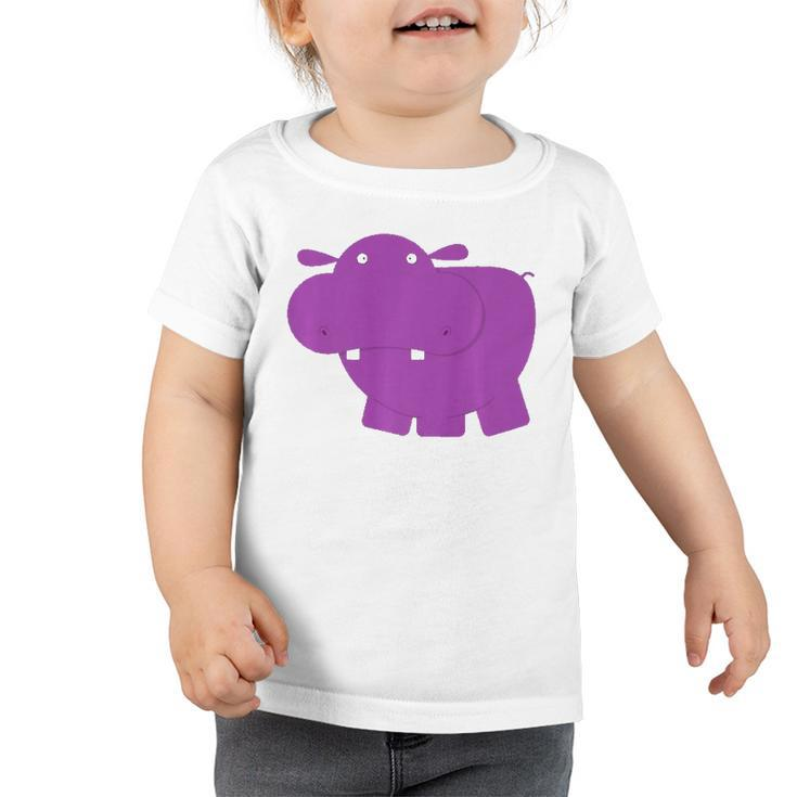 Lily And Emma By Eggroll Games Henrietta The Hippo  Toddler Tshirt