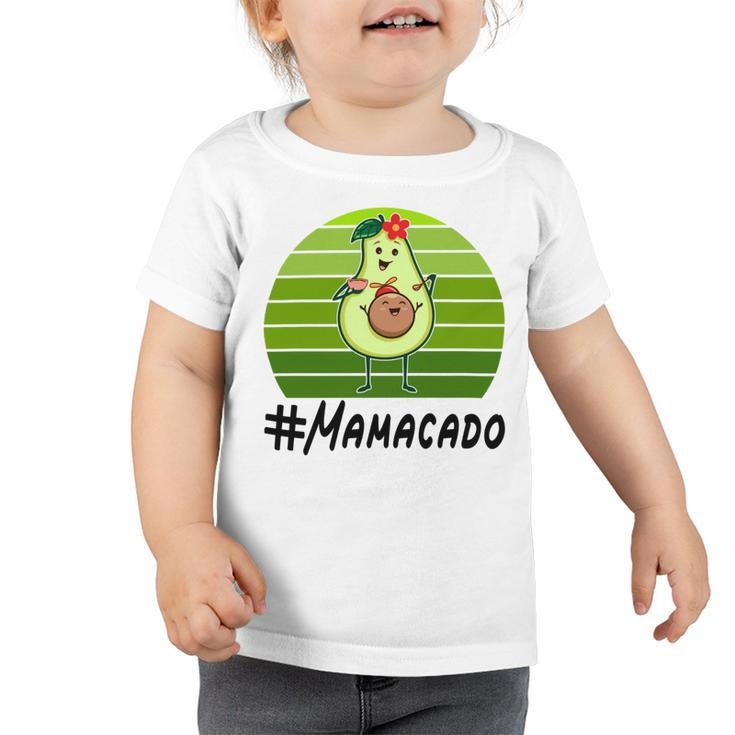 Mamacado   Funny Avocado  Vegan Gift Toddler Tshirt