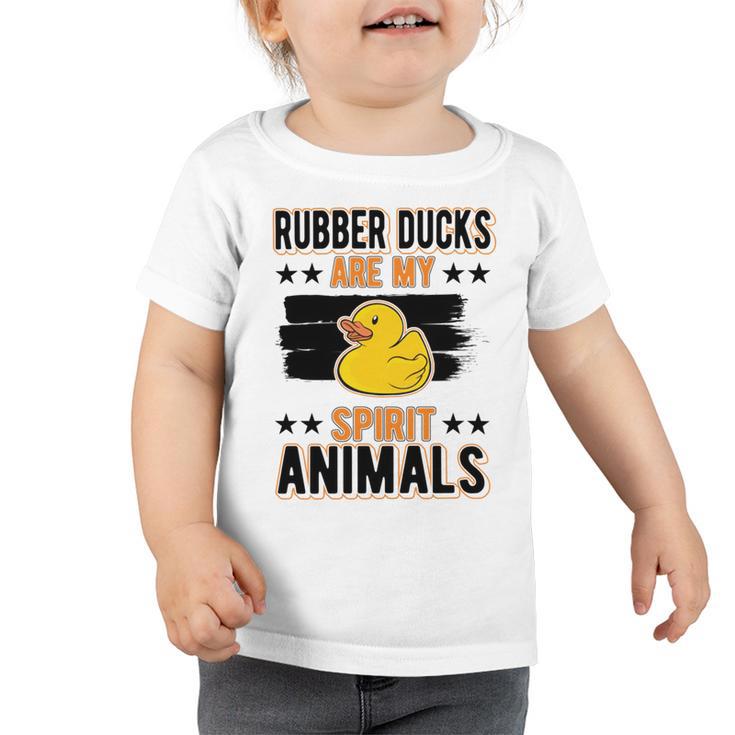 Rubber Duck Spirit Animal Toddler Tshirt