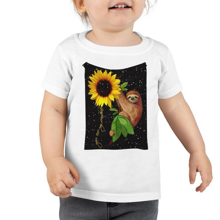 Sloth - You Are My Sunshine Toddler Tshirt