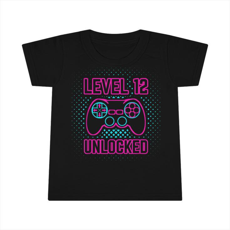 12 Year Old 12Th Video Gamer Gaming Birthday Party Boys Girl  Infant Tshirt