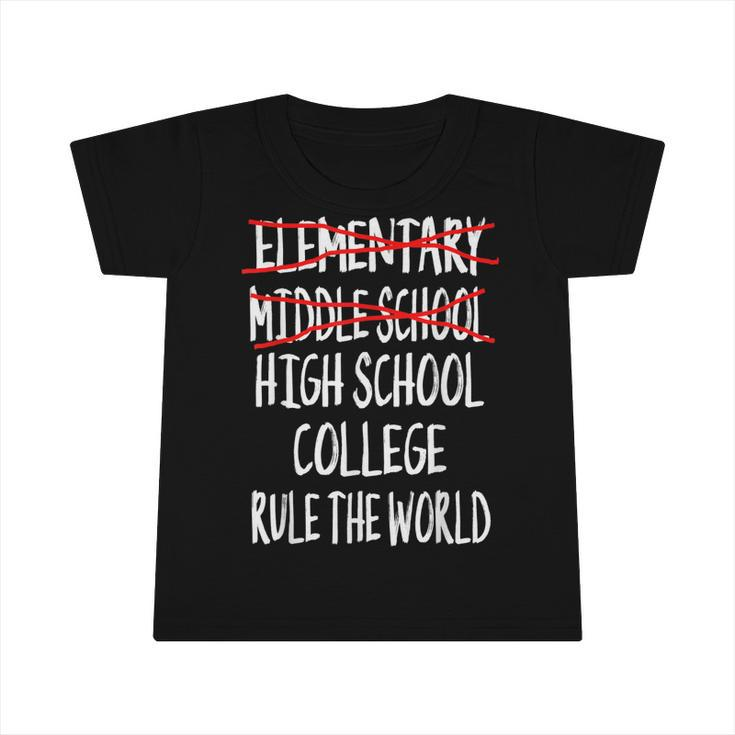 2022 Junior High Graduation - Funny Middle School Graduation  Infant Tshirt