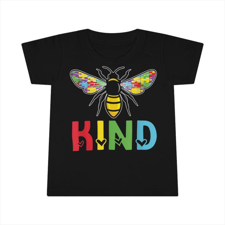 Bee Bee Bee Kind Autism Puzzle  Autistic  Autism Awareness Infant Tshirt