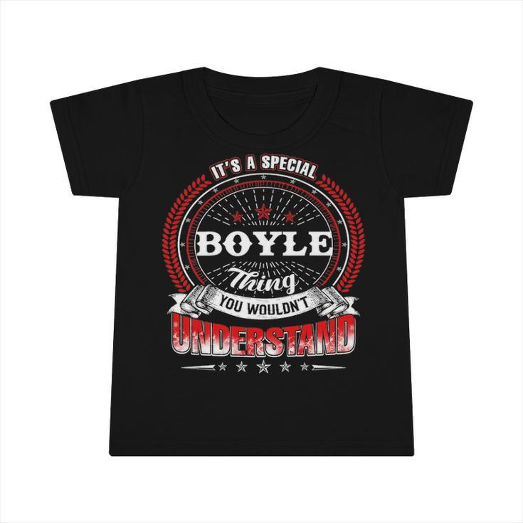 Boyle Shirt Family Crest Boyle T Shirt Boyle Clothing Boyle Tshirt Boyle Tshirt Gifts For The Boyle  Infant Tshirt