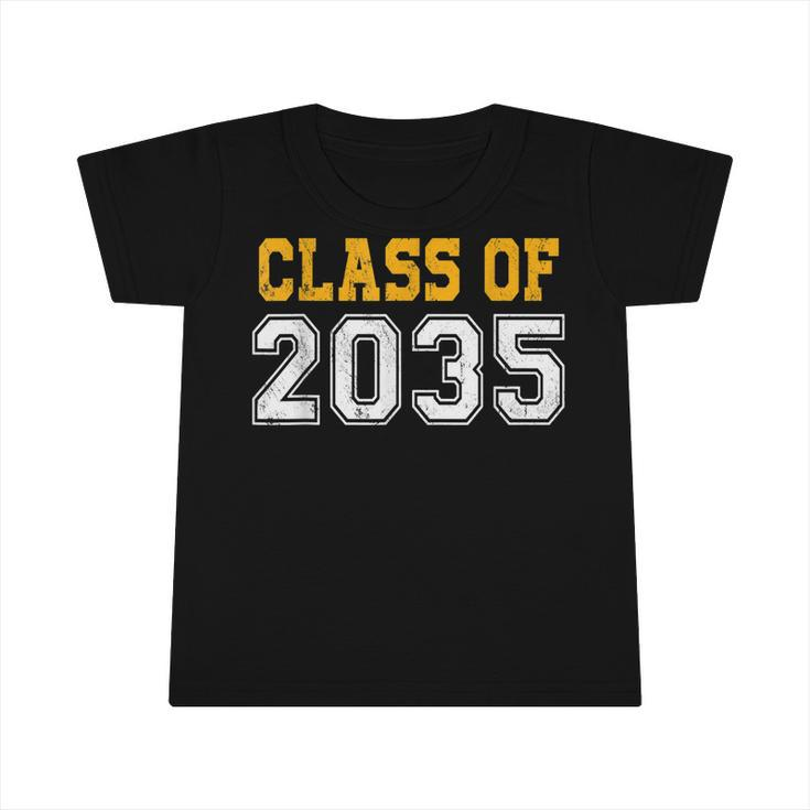 Class Of 2035 Grow With Me - Senior 2035 Graduation  Infant Tshirt