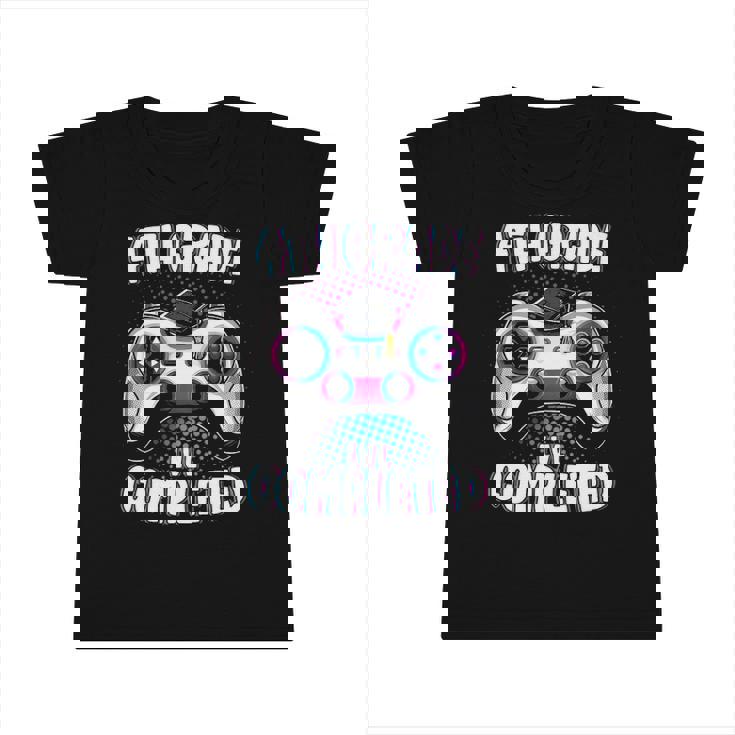 Kids 4Th Grade Graduate Gamer Fourth Grade Graduation Infant Tshirt