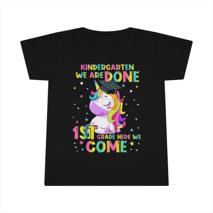 Kindergarten Graduation Magical Unicorn Graduate For Girls Infant Tshirt