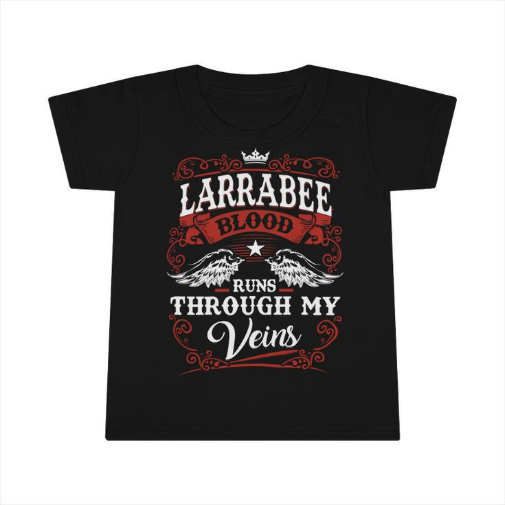 Larrabee Name Shirt Larrabee Family Name Infant Tshirt
