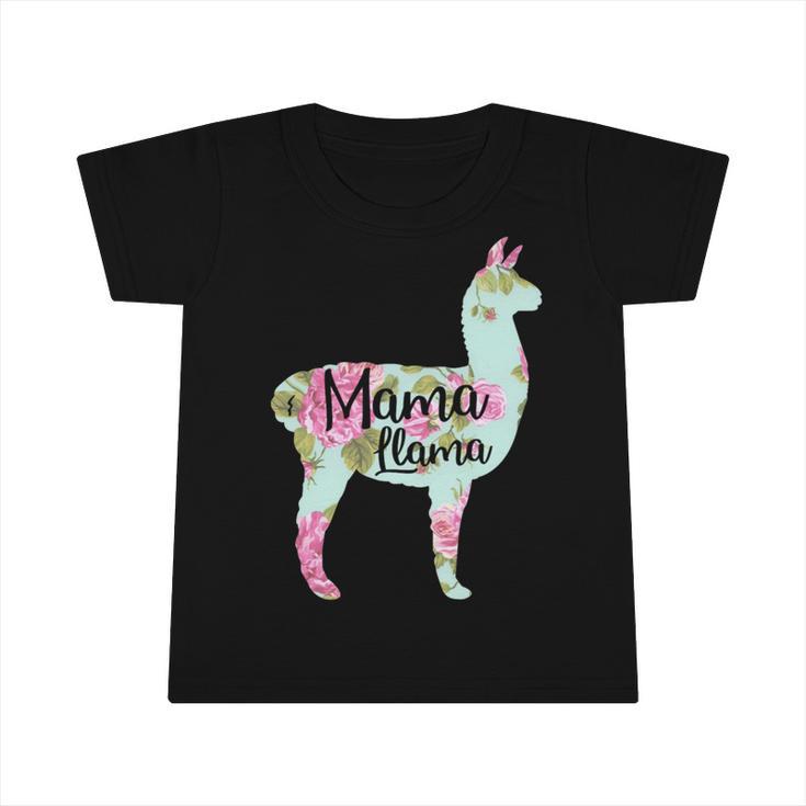 Mama Llama Floral Infant Tshirt