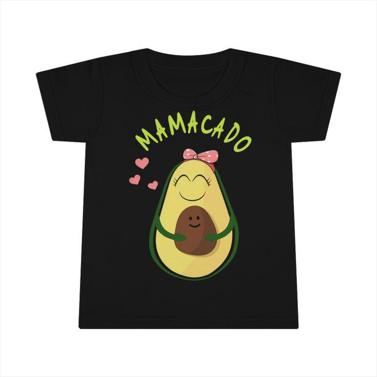 Mamacado Cute Avocado Pregnant Mom 502 Shirt Infant Tshirt