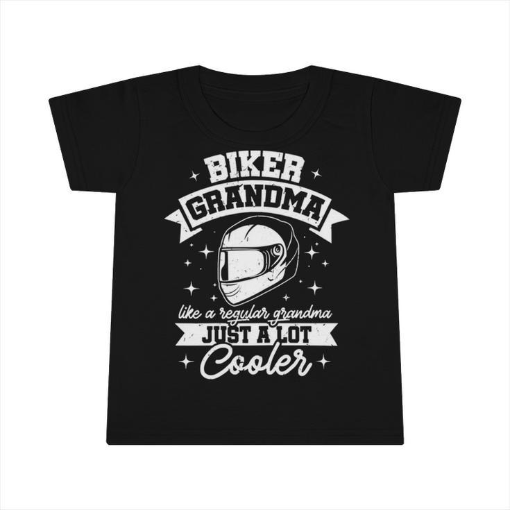 Motorcyclist Biker Grandmas Are The Chiffon Top 459 Shirt Infant Tshirt