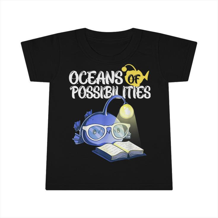 Oceans Of Possibilities Summer Reading 2022 Anglerfish Kids  Infant Tshirt