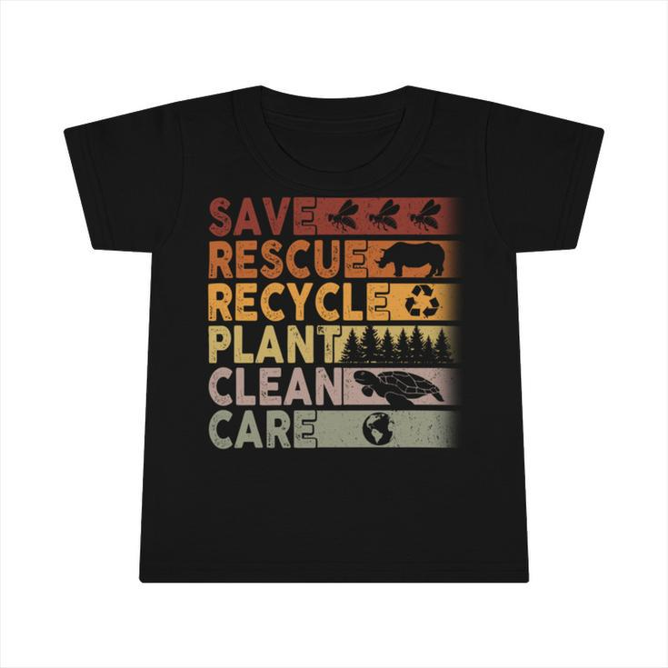 Save Rescue Recycled Plant Clean Care Infant Tshirt