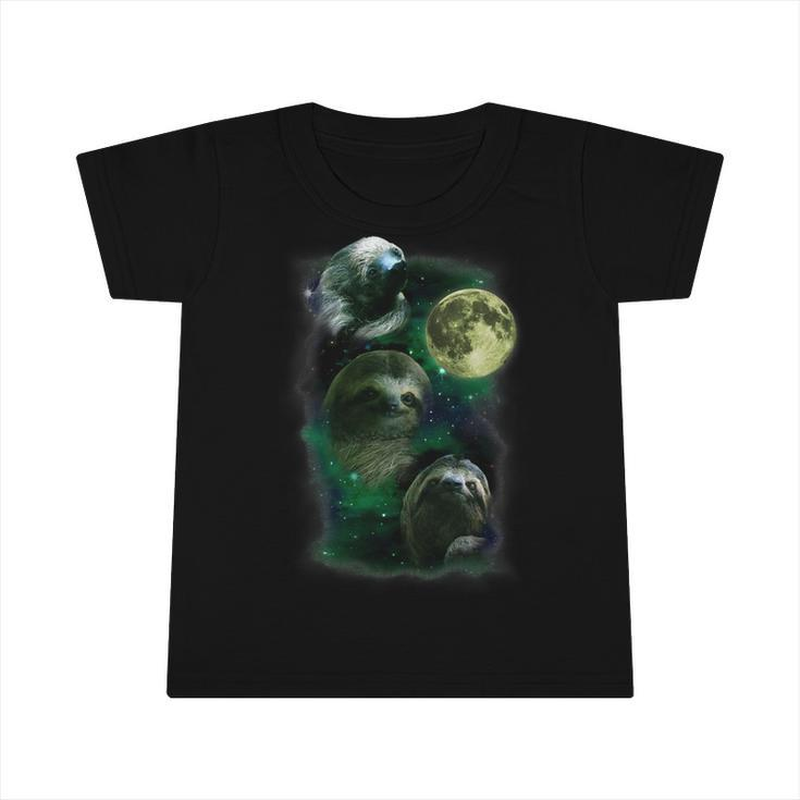 Sloth Moon Funny Parody Nap Sloth Lazy 850 Shirt Infant Tshirt