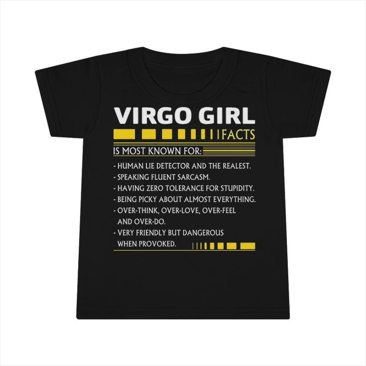 Virgo Girl   Virgo Girl Facts Infant Tshirt