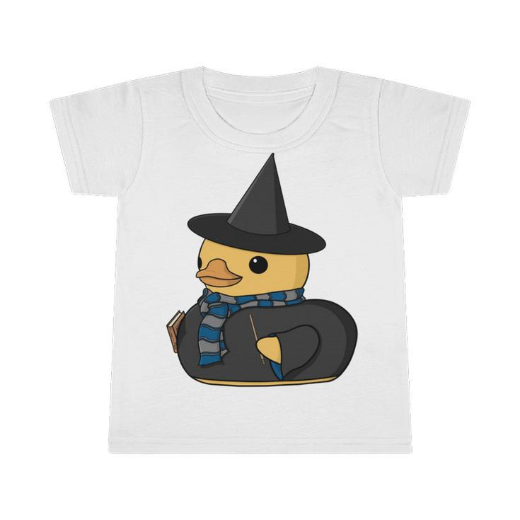 Blue  Silver Ducky Wizard Infant Tshirt