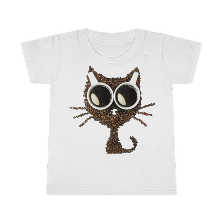 Good Days Start With Coffee And Cat  Infant Tshirt