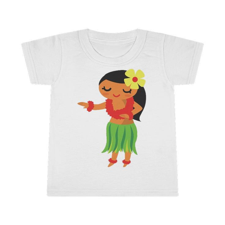 Hawaiian Hula Dancer Hawaii Girl Infant Tshirt