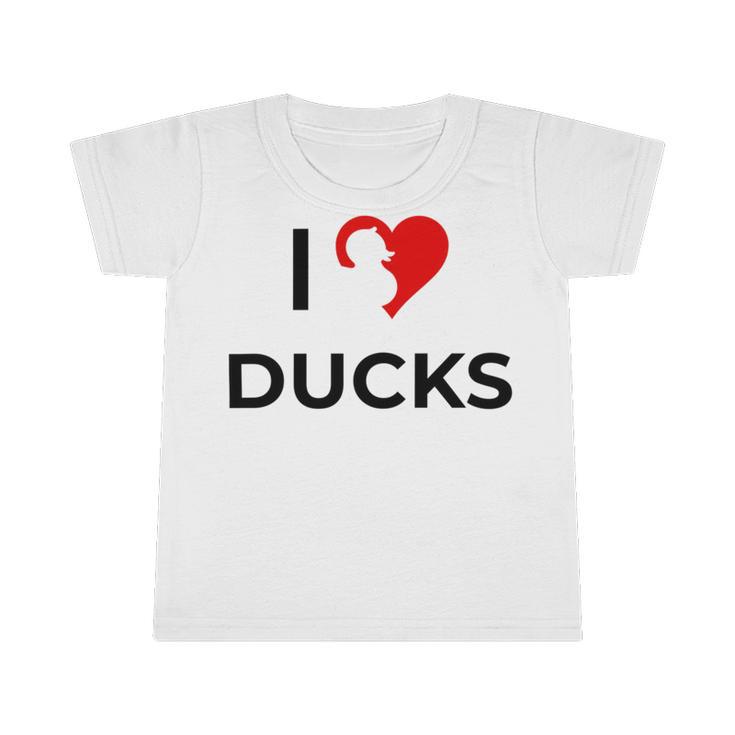 I Just Really Like Ducks Ok  Infant Tshirt