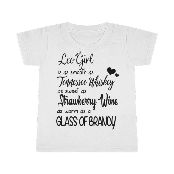 Leo Girl Is As Sweet As Strawberry Infant Tshirt