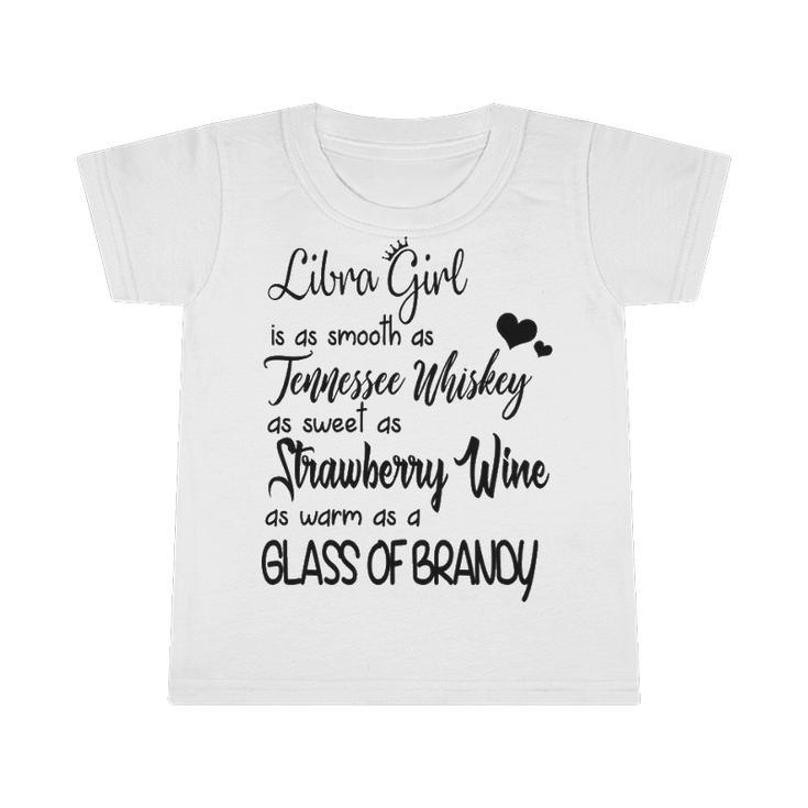 Libra Girl Is As Sweet As Strawberry Infant Tshirt