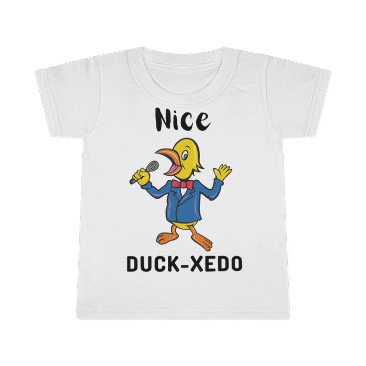 Nice Duckxedo  Duck Puns  Quack Puns  Duck Jokes Puns  Funny Duck Puns  Duck Related Puns Infant Tshirt