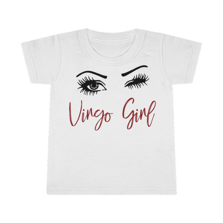 Virgo Girl Gift   Virgo Girl Wink Eyes Infant Tshirt